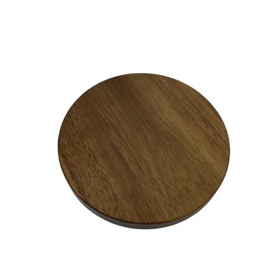 China Wear Resistant And Not Easy To Deform High Quality High Standard Beech Wood Tea Cup Eco-friendly Drink Boxes Walnut Coaster for sale