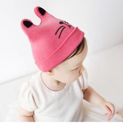 China COMMON Cartoon Baby Hats Beanies For Boys Toddler Custom 100% Cotton Infant Baby Kids Hat for sale