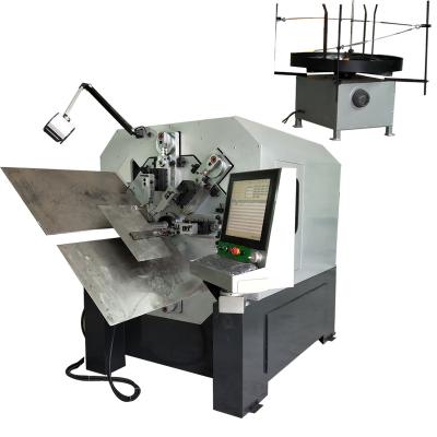 China Automotive Industry Area 3D CNC Wire Ring Forming Bending Machine with Multi-Axis Design and No Addable Cams for sale