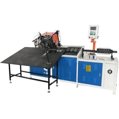 China Full Automatic Hydraulic Wire Loop Machine Circle Forming And Welding Machine /automatic Ring Making Machine for sale