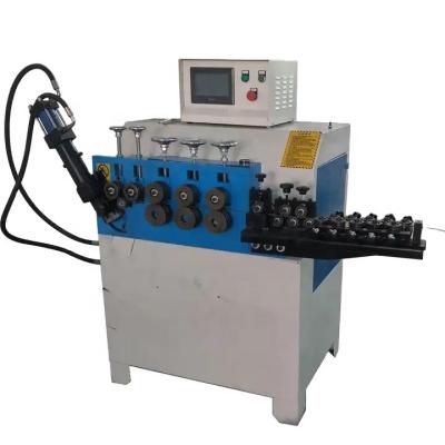 China Automatic Hydraulic Curtain Ring Making Bending Machine O-Ring Ring Forming Machine Wire Loop Machine Circle Wire Ring for sale