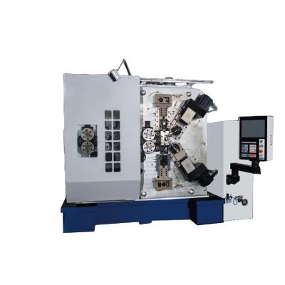 China 6 Axces CNC Steel Automatic Heavy Duty Hot Coil Spring Machine, Large Spring Coiling Machine, Train Springs Making Machine for sale