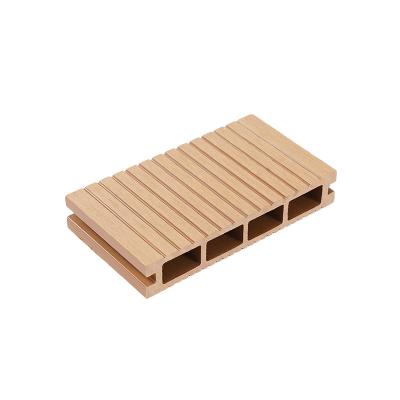 China Modern High Quality Anti-UV Wood Decking Plastic Compound Flooring Outdoor Decking/WPC for sale