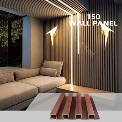 China modern wood plastic ceiling wpc pvc film wall panel for interior decoration for sale