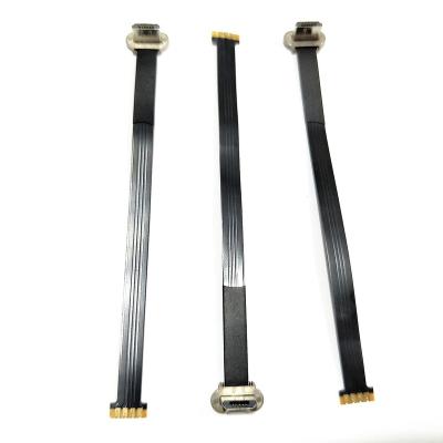 China Customized Ultra Thin Micro Flat USB Flat Cable Electronic USB FPC Cable Xaja for sale