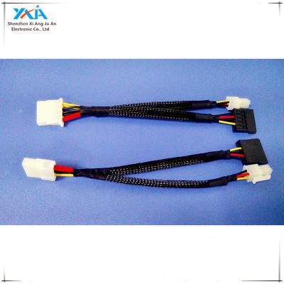 China Automotive Black 02 Oxygen Sensor Connector Extension Harness Square 4 Pin LS1 LS2 O2 Wire Harness for sale