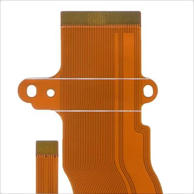 China Aluminum Flexible Polyimide Copper Finger FPC 2-Layer Gold Circuit Digital Flexible PCB for sale