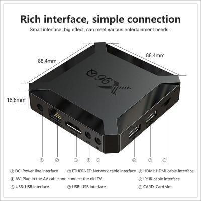 China X96Q TV Box Android 10.0 2GB 16GB Allwinner H313 Quad Core Media Player X96Q for sale