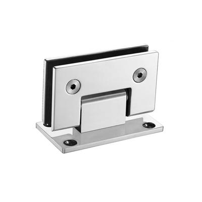 China Factory 304 Modern Hot Sale Shower Door Hinge Stainless Steel Shower Screen Pivot Hinge Modern Glass Heavy Duty Wall To Bathroom Glass Hinge for sale