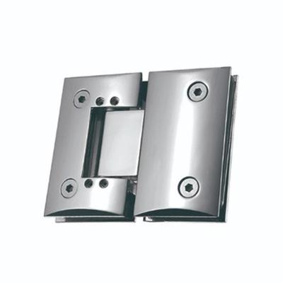 China Modern popular stainless steel shower room door pivot glass hinge for bathroom casting brass zinc alloy for sale