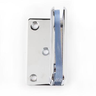 China Shower Room Tempered Glass Door Hinge Bathroom Stainless Steel Modern Glass Hinge for sale