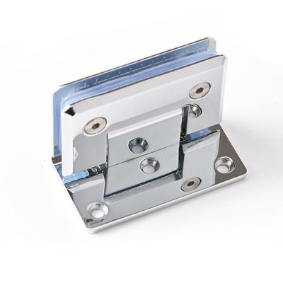 China Cheap Price Modern 90 Degree Stainless Steel Single Wall To Bathroom Shower Glass Hinge for sale