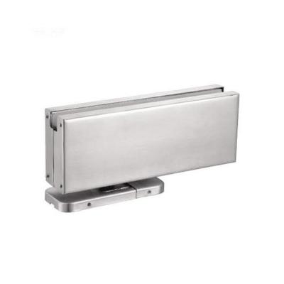 China Modern Frameless Glass Door Closer SS304 Hydraulic Floor Hinge Spring Non Digging Hole On The Floor for sale