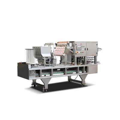 China Automatic Beverage High Performance 191024M Cup Filling And Sealing Machine for sale