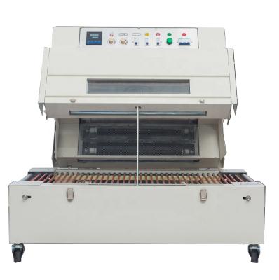 China 20190517 Food Table Top Shrink Wrapping Machine Heating Tunnel For Pof PVC for sale