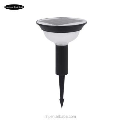 China New Type 2023 Spike IP65 LED Solar Lawn Light Radio Waterproof Round Garden Style Outdoor Solar Garden Wineglass Lights for sale