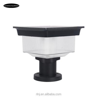 China Residential Manufacturer Direct Supply Led Wall Solar Community Park Lights Outdoor Solar Lamp 5W Square Pillar Lamp for sale