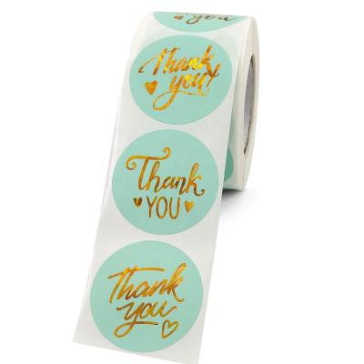 China Eco-friendly Custom Shiny Gold Foil Stickers Self-adhesive Printing Labels Self-adhesive Printing Labels Eco-Friendly Glossy Gold Foil Logo Wrapping Pegatinas for sale