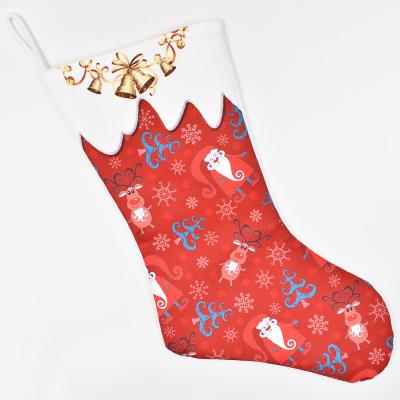 China Factory Direct Customized Soft New Cotton Ornament Christmas Socks for sale