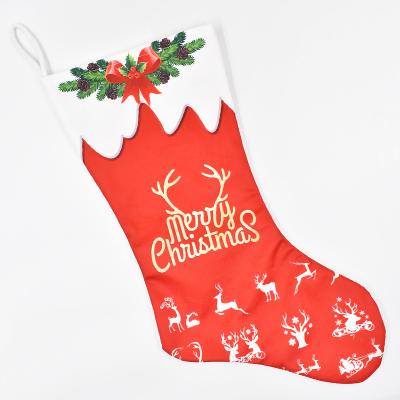 China Factory Direct China Soft So Customized Selling Christmas Ornament Socks for sale