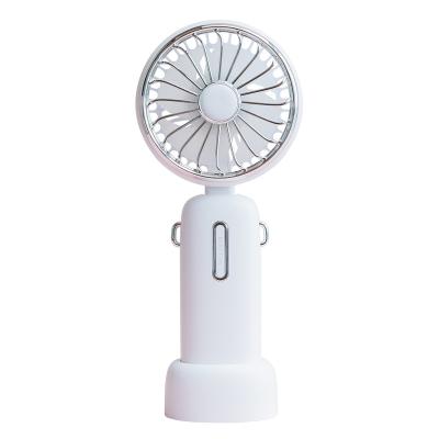 China Chinese Hotel Supplier Cover Portable Removeable Hanging Neck Mini Fan With Four Vane for sale