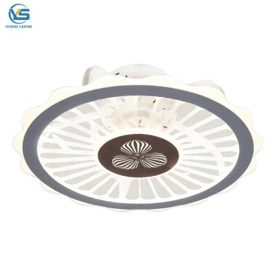 China XD10B Bladeless Ceiling Fan With Light Remote Control Ceiling Fan Light For Bedroom Dimming With Remote Control for sale