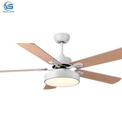 China Wood Blade Amazon Ceiling Fan Wood Blade Ceiling Fan With Light Living Room for sale