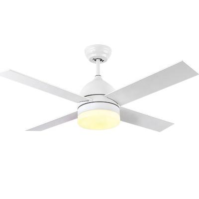 China wood 4 blade ceiling fan white ceiling fan usa ceiling fan wooden blade 42inch 48inch en venta