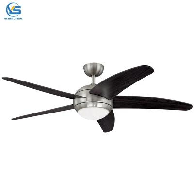 China C085 52 inch ceiling fan with light kit with remote control 5-blades MDF fan light en venta