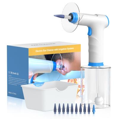 China Ear Wax Wash Electric Ear Irrigation Machine Ear Canal Remover Irrigation System Ear Cleaning Seal with 4 Modes 500ML for sale