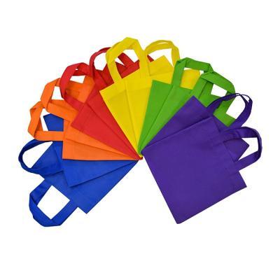 China Security Fabrics Custom Reusable Non Woven Shopping Bag With Handle for sale