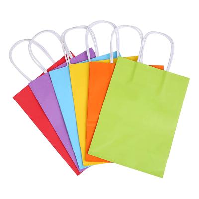 China Wholesale high quality cheap custom gift reusable colored paper bag biodegradable for sale