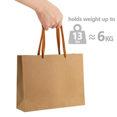 China Wholesale Recycled Paper Bag Handle Good Quality Various Materials Paper Bag Custom Printing Logo for sale