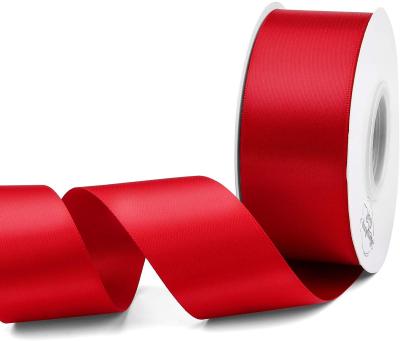 China High Grade Plain Satin Ribbon Eco - Friendly Double Face High Quality Mini Satin Ribbons for sale