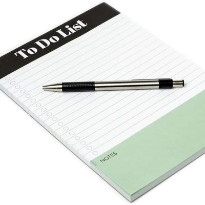 China Japanese self-adhesive notepads to do list pads with logo with magnet for sale