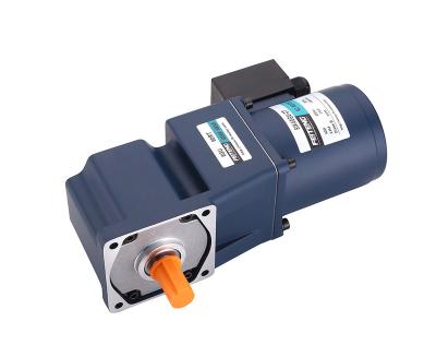 China High Power Totally Enclosed Low Noise Electric 50nm 110v 220v 140w 180w 200w 90 Degree Gear AC Right Angle Motor for sale