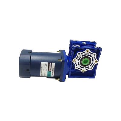 China High Torque 750w 300w DC 12v Brushless Micro Worm Gear Motor Totally Enclosed for sale