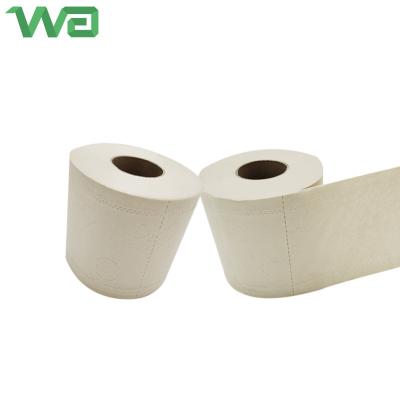 China Custom Bathroom Toilet Paper Bamboo Elephant Bamboo Pulp 4 Ply Toilet Paper Roll Tissue Paper Maker for sale