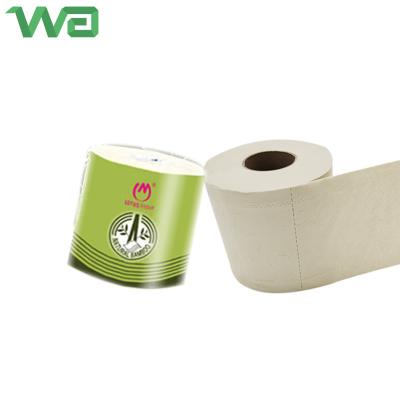 China Cheap Bamboo Pulp 2/3 Rolls Bathroom Bamboo Toilet Paper /4Ply 10Rolls Organic Tissue Paper Soft Core Bamboo Tissue Paper for sale