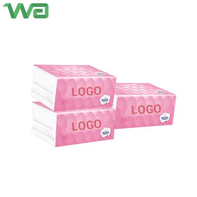 China Virgin super absorbent high quality pulp facial soft tissue paper used for office and hotel for sale