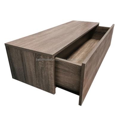 China ZJH Wholesale Durable Floating Wall Unit Bedside Table Storage Drawer Floating Nightstand for sale