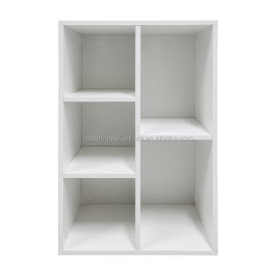 China ZJH Modern Design Stocked Storage Standing Wooden Cabinet Cube Storage Organizer For Household Furniture for sale