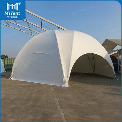 China waterproof hexagonal aluminum arch gazebo tent for commercial corporate outdoor event for sale