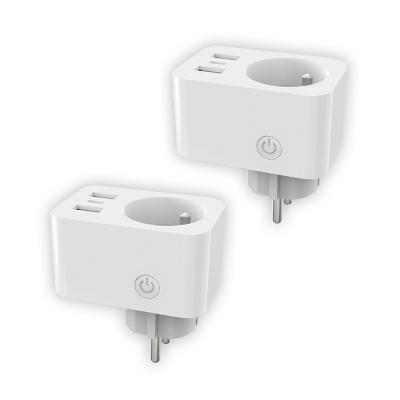 China Hot Selling Type C USB Outlet Plug Electrical Outlet Smart Wifi Amazon Smart Life for sale