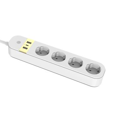 China RED CE ROHS Extension Socket Power Wifi Extension Socket Extension Socket With Usb Port for sale