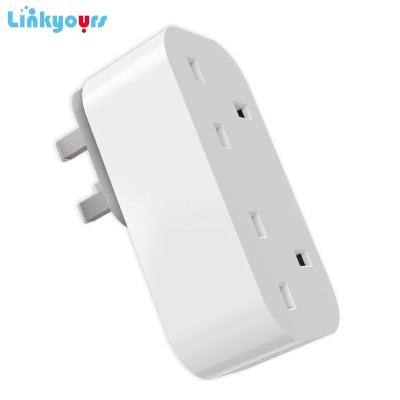 China Wi-Fi Lifespan Extender Wi-Fi Smart Plug Alexa Smart Home Timer App UK Tuya for sale