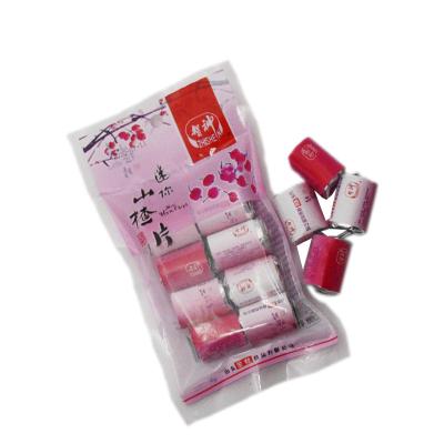 China Natural Hot Sale Mini Taste Fruit Snacks Healthy Hawthorn Berry Slices for sale