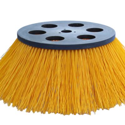 China Factory Price Long Life Low Cost Long Life Low Cost Sale Road Sweeper Wafer Brush Industrial Field Brush for sale