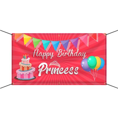 China Decoration Holiday Celebration Customized Happy Birthday Banners Wholesale for sale