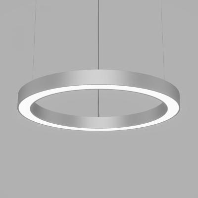 China Minimalist High Quality Circle LED Pendant Light Aluminum Ring LED Ceiling Light for Retail Shops for sale